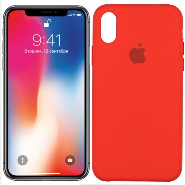 

Чехол Soft Case для iPhone X Red