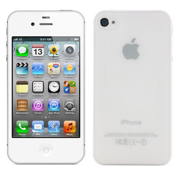

Чехол Ultra-thin 0.3 для iPhone 4 Прозрачный