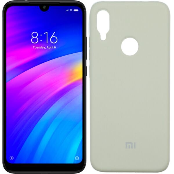

Чехол Soft Case для Xiaomi Redmi Note 7 Серый FULL