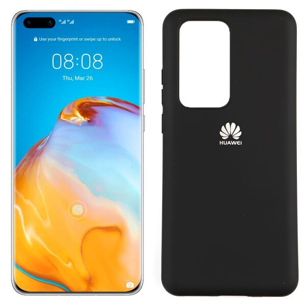

Чехол Soft Case для Huawei P40 Pro Чёрный FULL