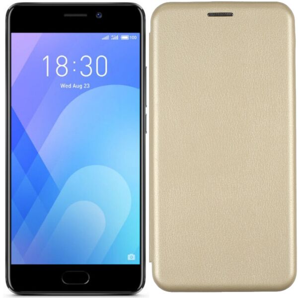 

Чехол книжка U-Like Best для Meizu M5c Gold