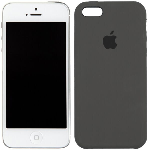 

Чехол силиконовый для iPhone 5/5s/SE Кофейный
