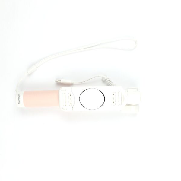 

Монопод Usams Selfie Stick US-ZB014 Lightning Head Pink (ZPGL02)