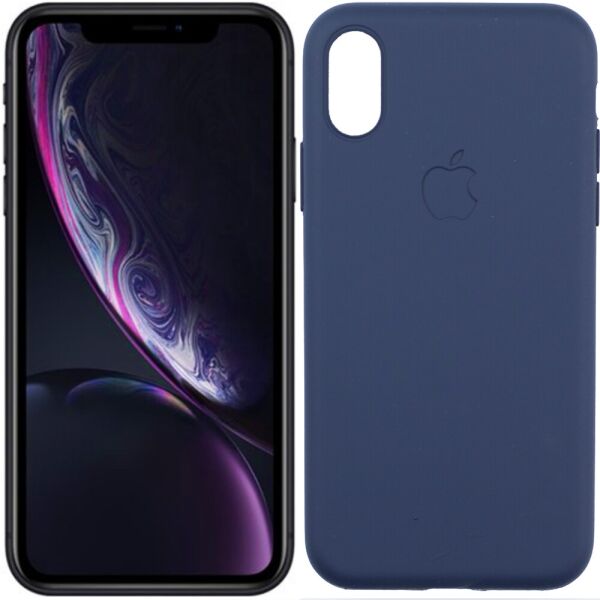 

Чехол TPU case для iPhone X/Xs Синий FULL