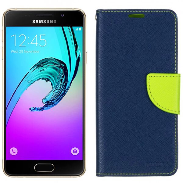 

Чехол книжка Goospery для Samsung A510 (A5-2016) Blue