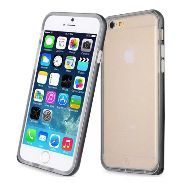 

Бампер Metalic Slim для iPhone 6 Plus Чёрный