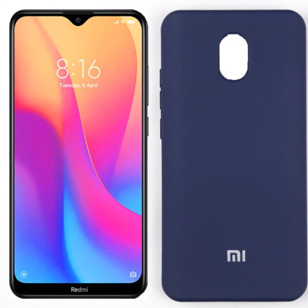 

Чехол Soft Case для Xiaomi Redmi 8a Синий FULL