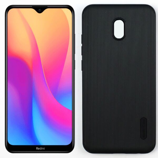 

Чехол Ribbed для Xiaomi Redmi 8a Черный