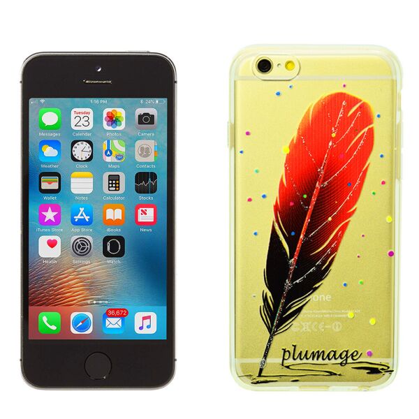 

Чехол Plume Silicone Case для iPhone 5 Red