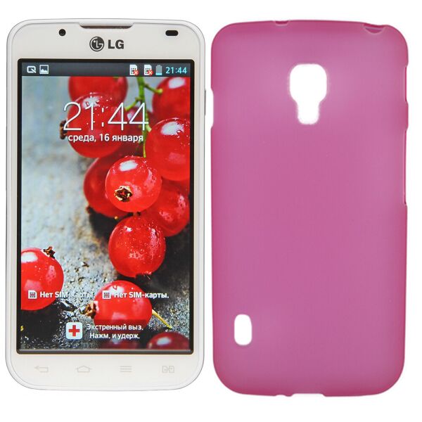 

Чехол Silicone Case для LG L7 II Dual/P715 Pink