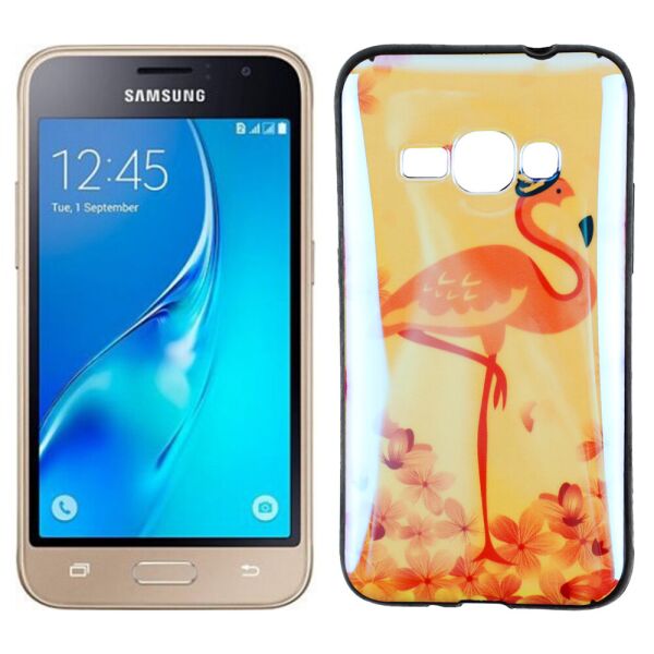 

Чехол U-Like Picture series для Samsung J120 Flamingo