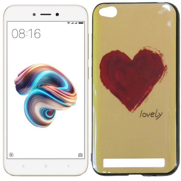 

Чехол U-Like Picture series для Xiaomi Redmi 5a/Redmi Go Heart Blue