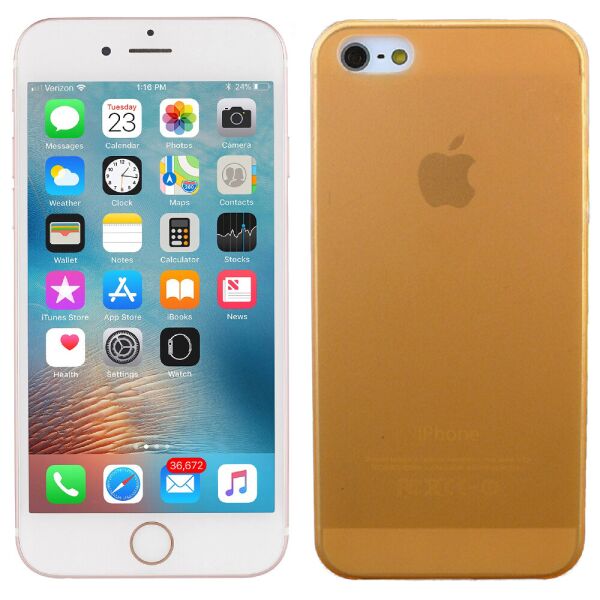 

Чехол Ultra-thin 0.3 для iPhone 5/5s Orange