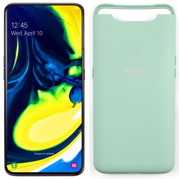 

Чехол Soft Case для Samsung A80 2019 Голубой FULL