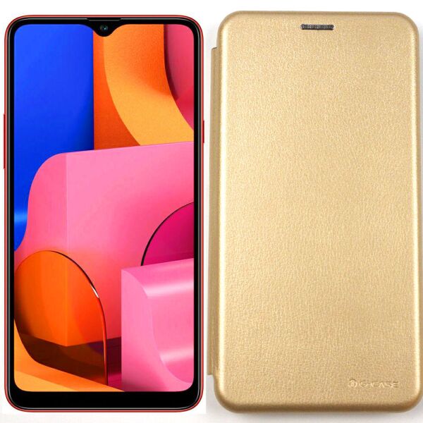 

Чехол книжка U-Like Best для Samsung A207 Galaxy A20s 2019 Gold