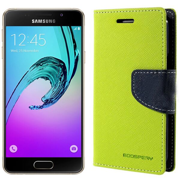 

Чехол книжка Goospery для Samsung A310 (A3-2016) Green