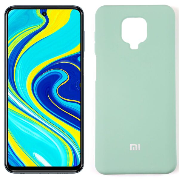 

Чехол Soft Case для Xiaomi Redmi Note 9s Голубой FULL