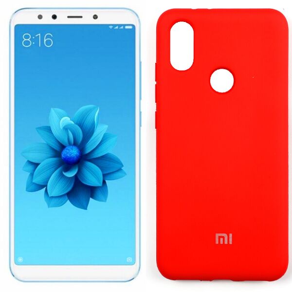 

Чехол Soft Case для Xiaomi Mi6x/Mi A2 Красный FULL