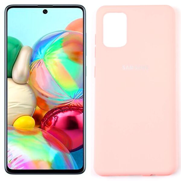 

Чехол Soft Case для Samsung A715 Galaxy A71 Розовый FULL