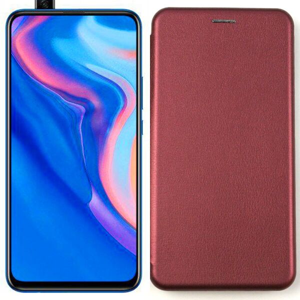 

Чехол книжка U-Like Best для Huawei P Smart Z Marsala