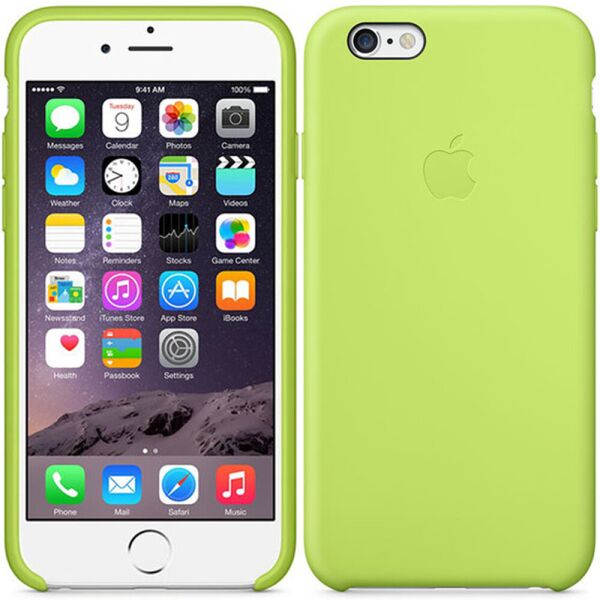 

Чехол силиконовый для iPhone 6/6s Plus Оливковый