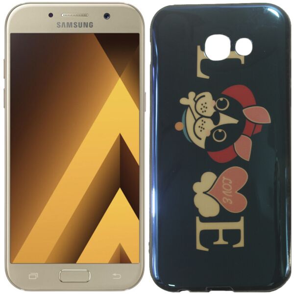 

Чехол U-Like Picture series для Samsung A520 (A5 2017) Love Balck