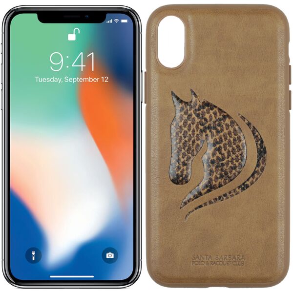 

Чехол Santa Barbara Polo & Racquet Club Viscount для iPhone X Brown