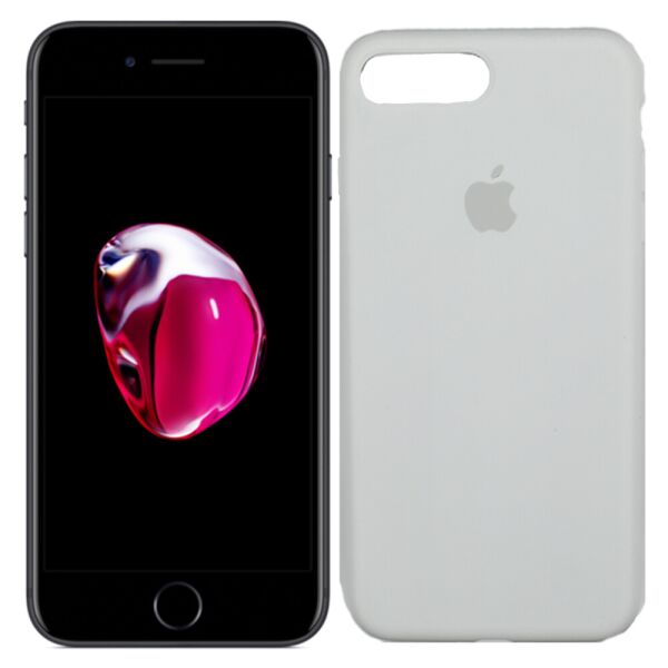 

Чехол силиконовый для iPhone 7/8 Plus Белый FULL