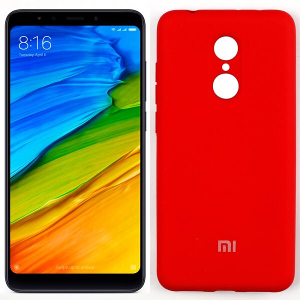 

Чехол Soft Case для Xiaomi Redmi 5 Красный FULL
