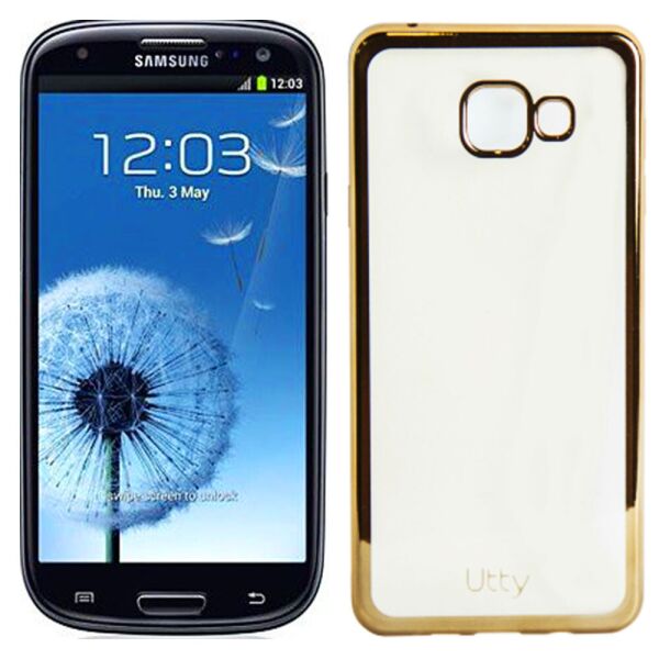 

Чехол Electroplating TPU case для Samsung S3 gold