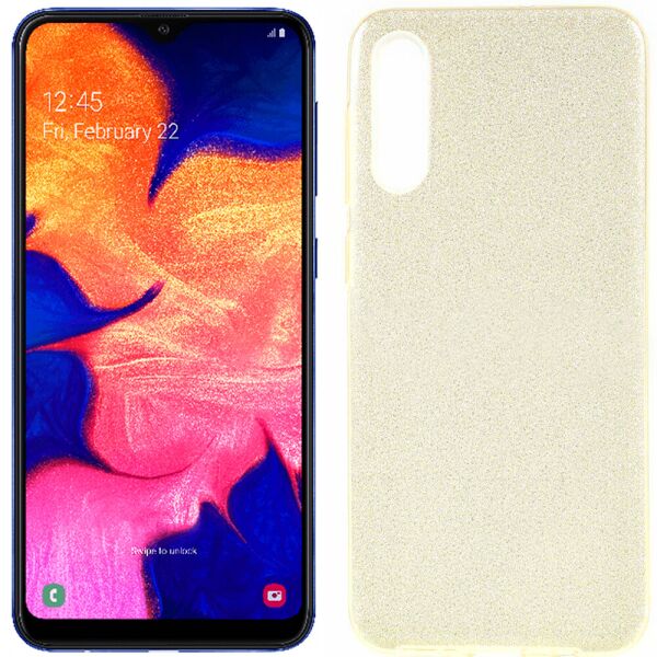 

Чехол Silicone 3in1 Блёстки для Samsung A307/A505 Galaxy A30s/A50 Gold