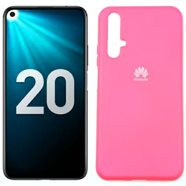 

Чехол Soft Case для Huawei Honor 20/Nova 5T Ярко малиновый FULL