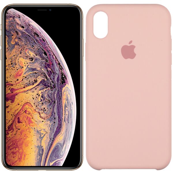 

Чехол силиконовый для iPhone Xr Светло Розовый