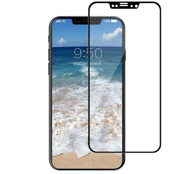 

Защитное стекло TigerGlass для APPLE iPhone X/Xs/11 Pro (0.3 мм, 3D чёрное)