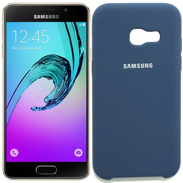 

Чехол Soft Case для Samsung A320 Galaxy A3 2017 Темно синий