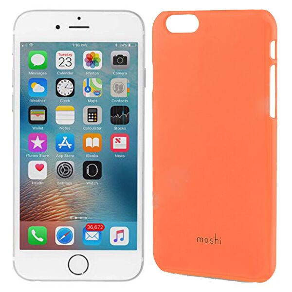 

Чехол Moshi iGlaze "Snap on Case" для iPhone 6 Plus Orange