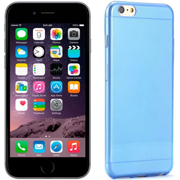 

Чехол Silicone Case для iPhone 6 Blue