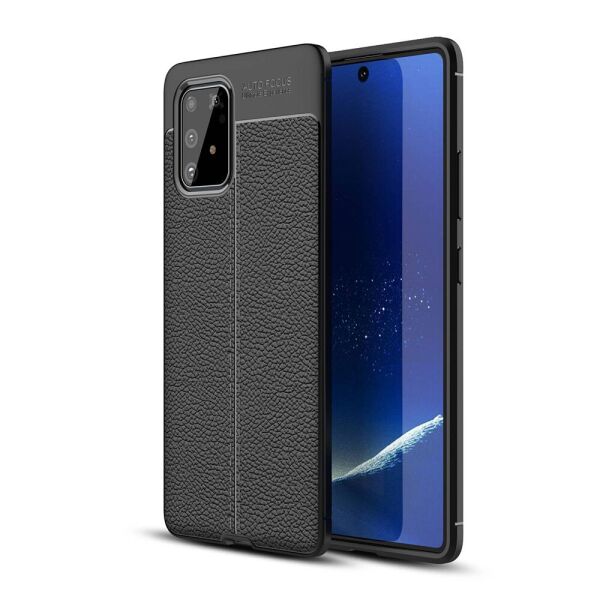 

Силикон Auto Focus кожа для Samsung G970 Galaxy S10e Чёрный