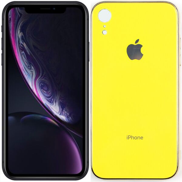 

Чехол U-Like Glossy Logo series для iPhone Xr Желтый