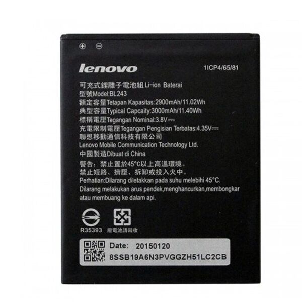 

Аккумулятор Original 100% для Lenovo A7000/K3 Note/K50 (BL-243)