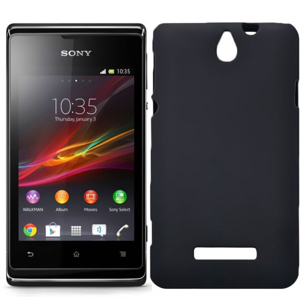 

Чехол Silicone Case для Sony Xperia E/E Dual/C1504/C1505/C1604/C1605 Чёрный