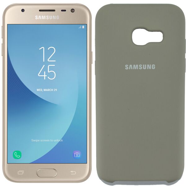 

Чехол Soft Case для Samsung A320 Galaxy A3 2017 Пепельно серый