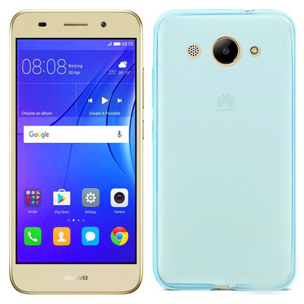 

Чехол Silicone Case для Huawei Y3 (2017) Blue