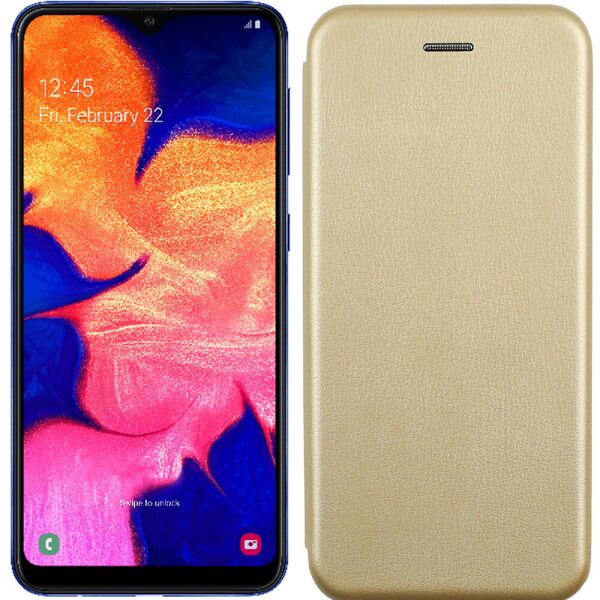 

Чехол книжка U-Like Best для Samsung A205/A305 Galaxy A20/A30 2019 Золотой
