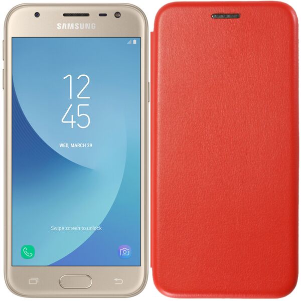 

Чехол книжка U-Like Best для Samsung Galaxy J730 (2017) Red