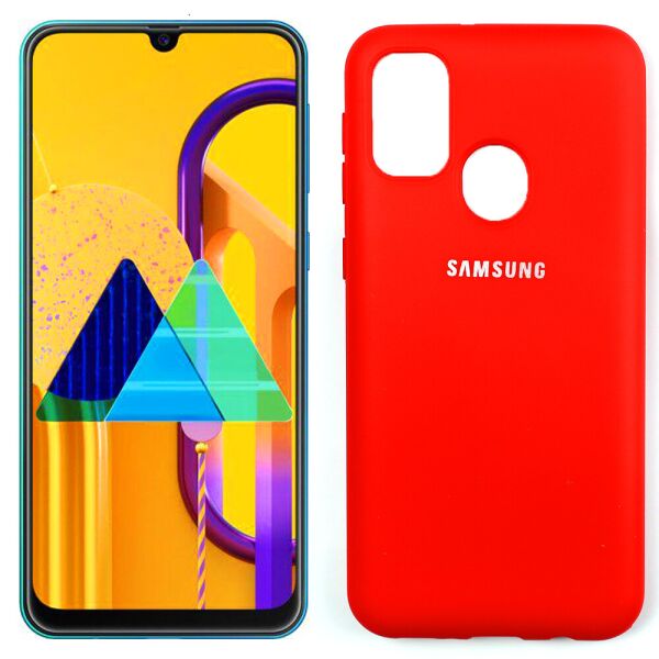 

Чехол Soft Case для Samsung M307 Galaxy M30s Красный FULL