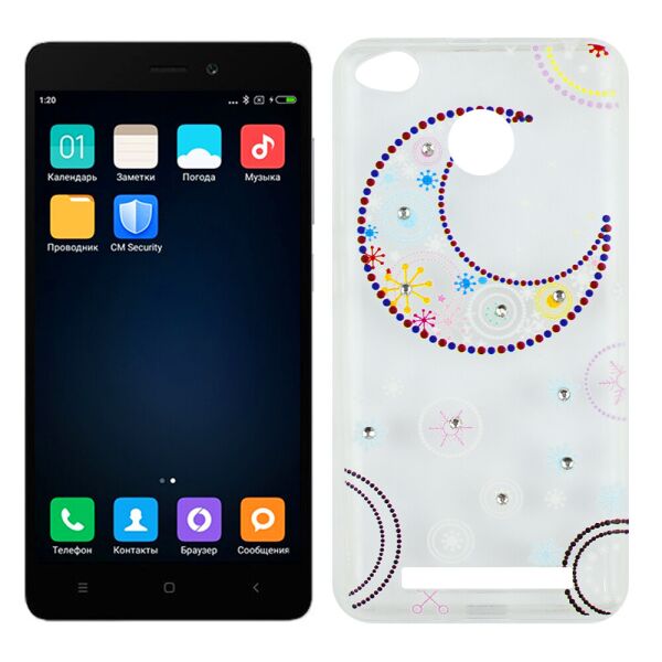 

Чехол Lucent Diamond Case для Xiaomi Redmi 3s/3x/3 Pro La Luna