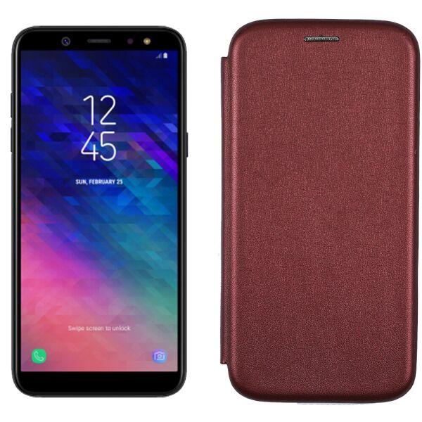 

Чехол книжка U-Like Best для Samsung Galaxy A6 2018 Bronze