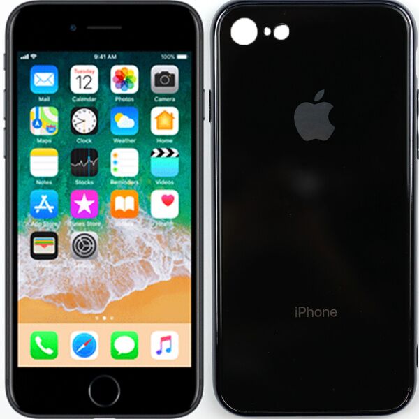 

Чехол U-Like Glossy Logo series для iPhone 7/8 Черый