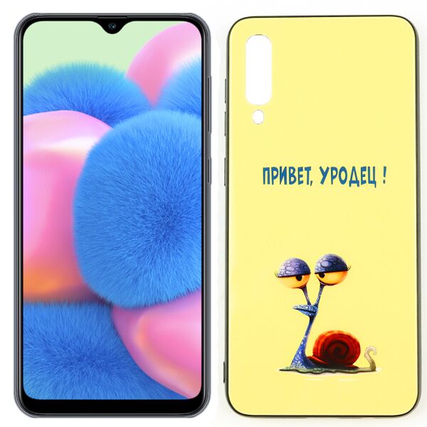 

Чехол Joke series для Samsung A307/A505 Galaxy A30s/A50 2019 Привет у....ц